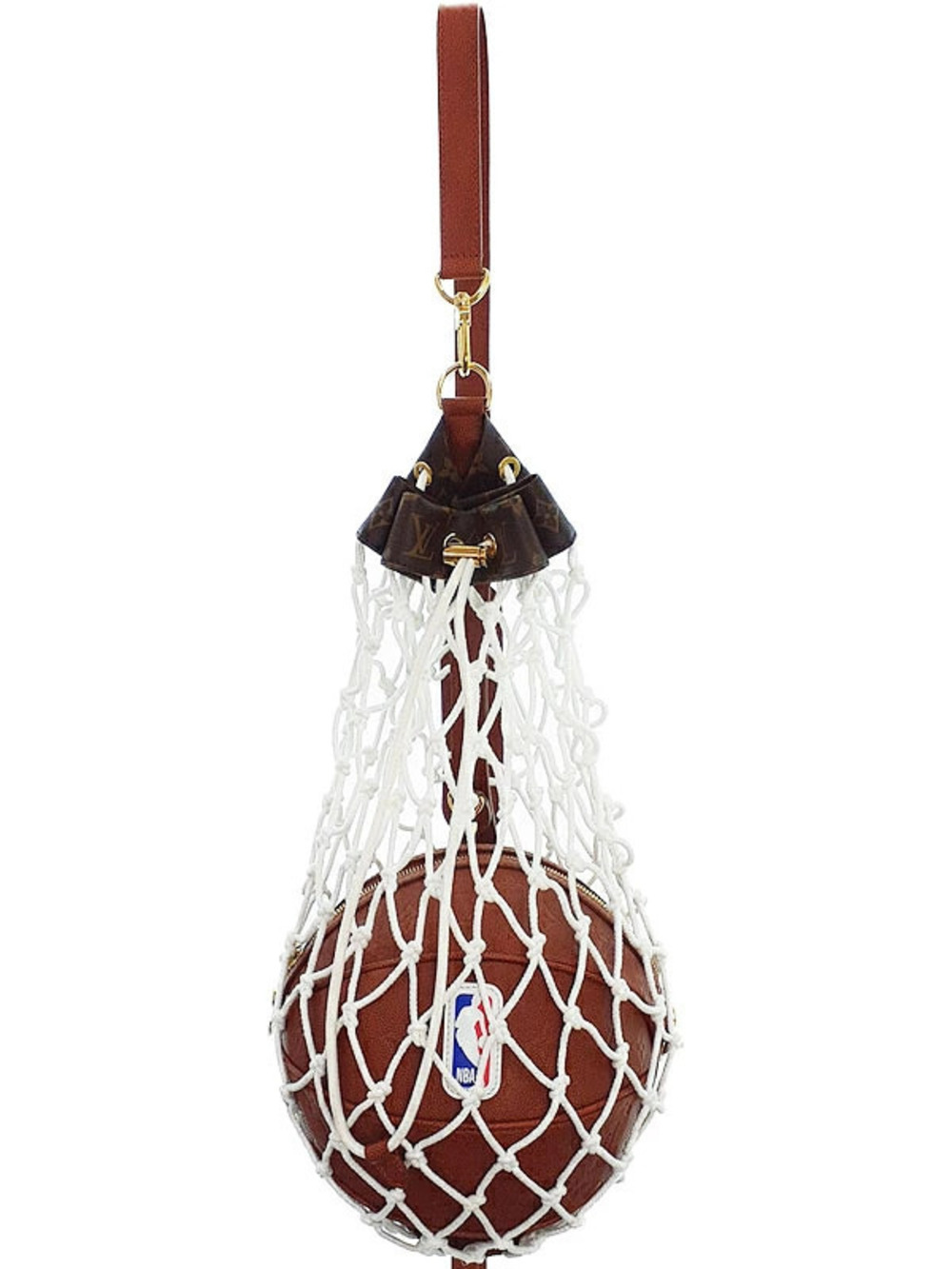Louis Vuitton LV NBA Monogram Ball Basket Shoulder Bag